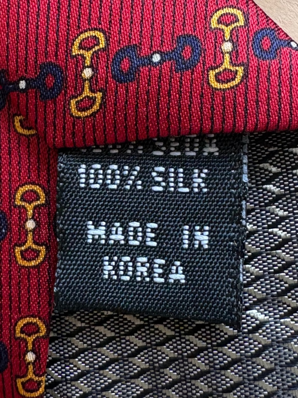 Chas. Reed & Co. Collection Silk Necktie - Picture 4 of 4